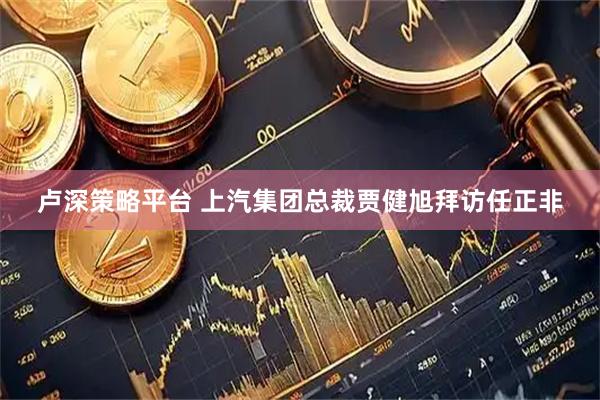 卢深策略平台 上汽集团总裁贾健旭拜访任正非